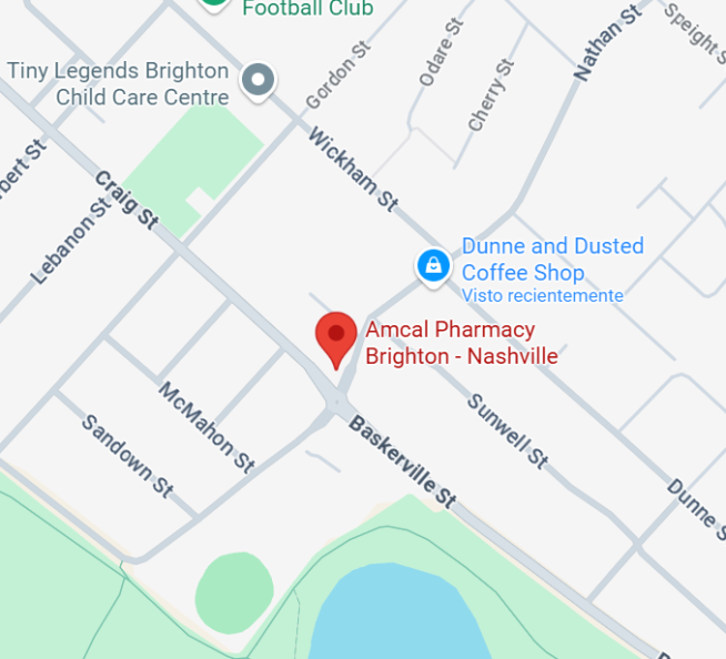 geographical location on a map